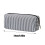 Stripe Pencil Case Makeup Bag Red Sturdy Multifunctional 4