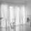 Sheer curtain tulle voile valance 1 panel 1