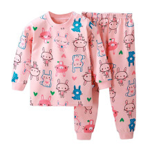 Baby Girls Cotton Pajama Set Cartoon Watermelon Pattern