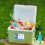 Portable Insulated Cooler Box with Handle 4-Day Ice 4