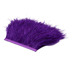 Feather Fringe Trim Natural Fluffy 2M
