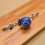 Ceramic Knobs Blue White 41mm Porcelain Cabinet Handles 1