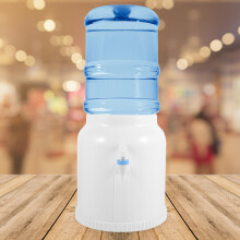 White Plastic Mini Water Dispenser for Desk 3.5L