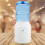 White Plastic Mini Water Dispenser for Desk 3.5L 1