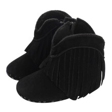Winter infant boots for boys and girls with side zipper and