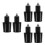 Motorcycle Bar End Plugs 3 Pairs Sturdy Handlebar Caps 6