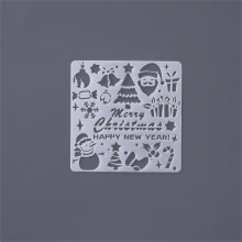 DIY Stencils Festive Theme 6x6 Inch Template