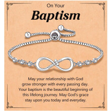 Cross Charm Bracelet for Christian Women and Girls