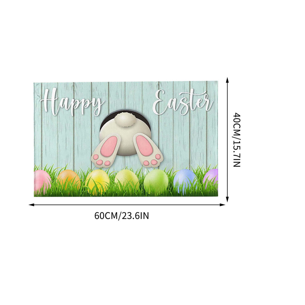 Easter Decor Carpet With Bunny Eggs Design 9455834497754