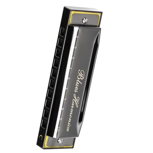 C Blues Harmonica Mini 10-Hole French Harp Phosphor Bronze