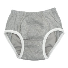 Diaper Cover Incontinence Pants Soft Leakproof Gray L