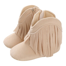 Toddler Winter Boots White Wide Fit Side Zipper