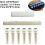 Guitar Bone Saddle Nut Bridge Pins for Gibson 1