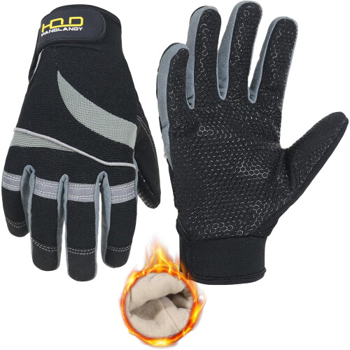 Thermal Winter Work Gloves Heavy Duty Waterproof Insulated