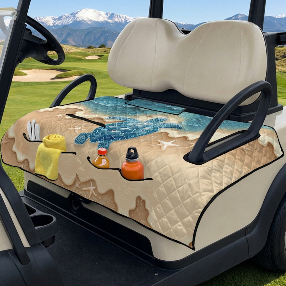 Golf Cart Seat Cover For Ezgo Club Car Yamaha 2-Seater With 9455834498751