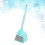 Blue PP Mini Broom and Mop Set for Toddlers 1
