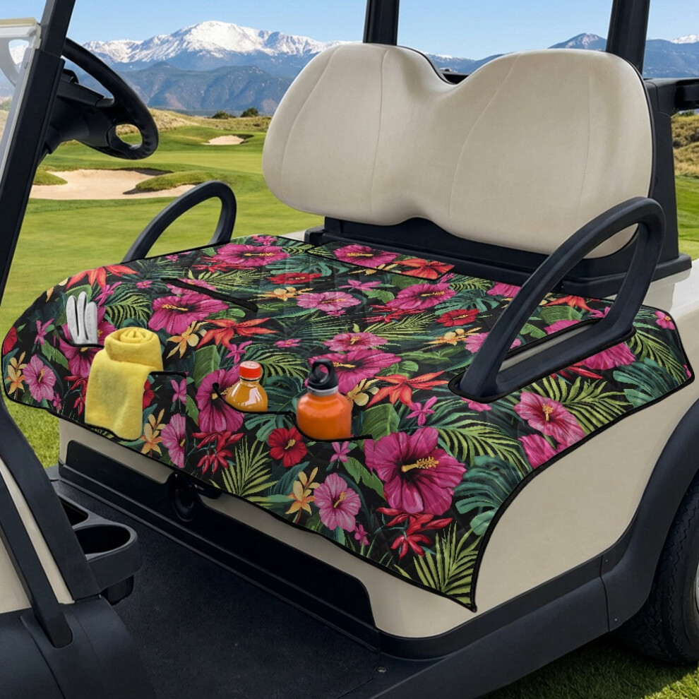 Golf Cart Seat Cover Universal Front Cushion With Storage 9455834495811