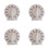 Mechanical Kitchen Timer 60-Min Wind-Up 4 Pack 1