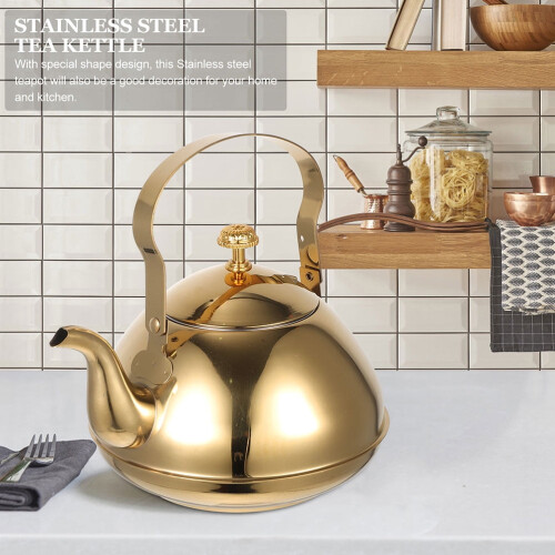 Tea Kettle with Infuser 2L Stovetop Home Use 1 Pack 2