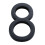 Modern 3D Outdoor House Numbers Rust-Proof 1