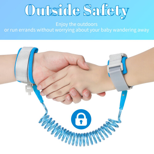 Anti-Lost Wrist Leash for Toddlers Reflective 2-Pack 1