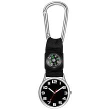 Mini Backpack Carabiner Watch with Compass 1 pc