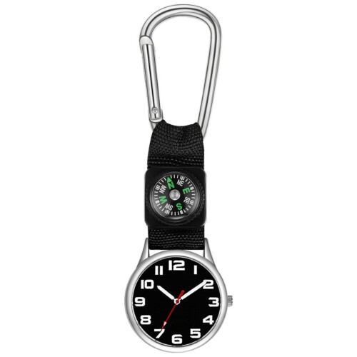 Mini Backpack Carabiner Watch with Compass 1 pc