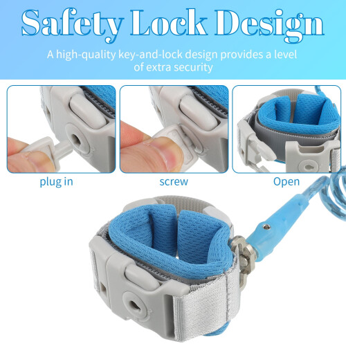 Anti-Lost Wrist Leash for Toddlers Reflective 2-Pack 2