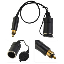 Motorcycle DC 12V 24V EU Plug Power Adapter Cord