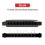 C Blues Harmonica Mini 10-Hole French Harp Phosphor Bronze 2