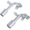 AC Fitting Set Female 90 Degree R134a #8 #10 with Moveable 2