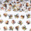 Highland Cow Confetti Double-Sided Brown 200 Pcs 1
