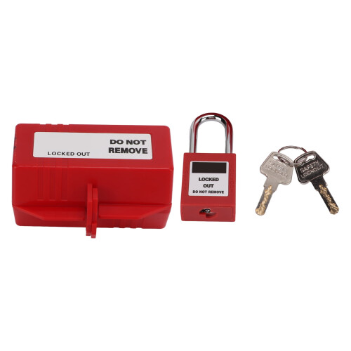 YOUTHINK Electrical Plug Lockout Device 38mm Key 100-220V 1