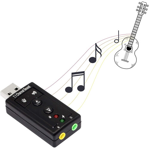 USB External Sound Card 7.1 Channel 1