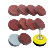 Sanding Discs Pad Kit for Drill 2 Inch 100 Pcs with Backer