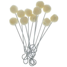 Natural All-Wool Daubers Ball Brush for Leather Dyeing 50