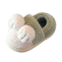 Kids Cotton Slippers with Memory Foam 2/3–5.5