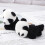 Plush Panda Fridge Magnet Animal Theme 2 Pack 8