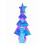 Prismatic Iridescent Christmas Tree Lights 200 LEDs 3