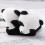 Plush Panda Fridge Magnet Animal Theme 2 Pack 7