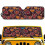 Foldable Heart Print Windshield Sun Shade for Jeep Wrangler 1