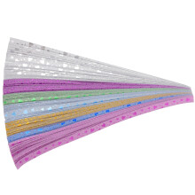 Star Origami Paper Strips Decorative Colored 140 Pieces