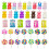 Candy Pendant Charm Bear Lollipop Shape 32 pcs 1