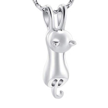 Cat Pendant Necklace for Pet Cremation Ashes 1 Piece