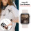 Capa protetora transparente para Apple Watch Series 11/10 de 46 mm 3