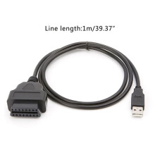 OBD2 to USB Charger Adapter Cable 16Pin