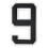Bogg Bag Charm Number 9 PVC Accessory 1