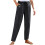 Women's Cotton Linen Pants Solid Color Wide Leg with 3