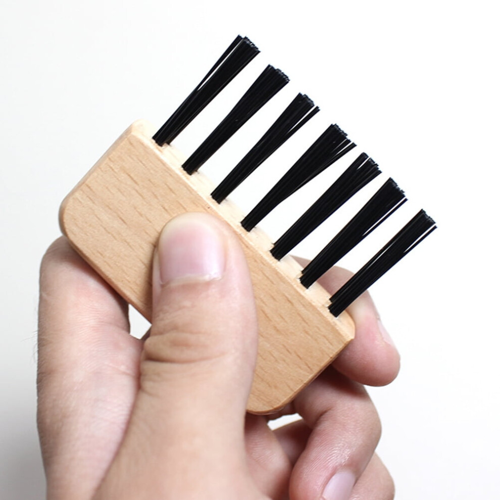 Comb Cleaner Tool Set Nylon Bristles 3-Piece