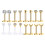 Cubic Zirconia Labret Lip Piercing Set 16 pcs 1